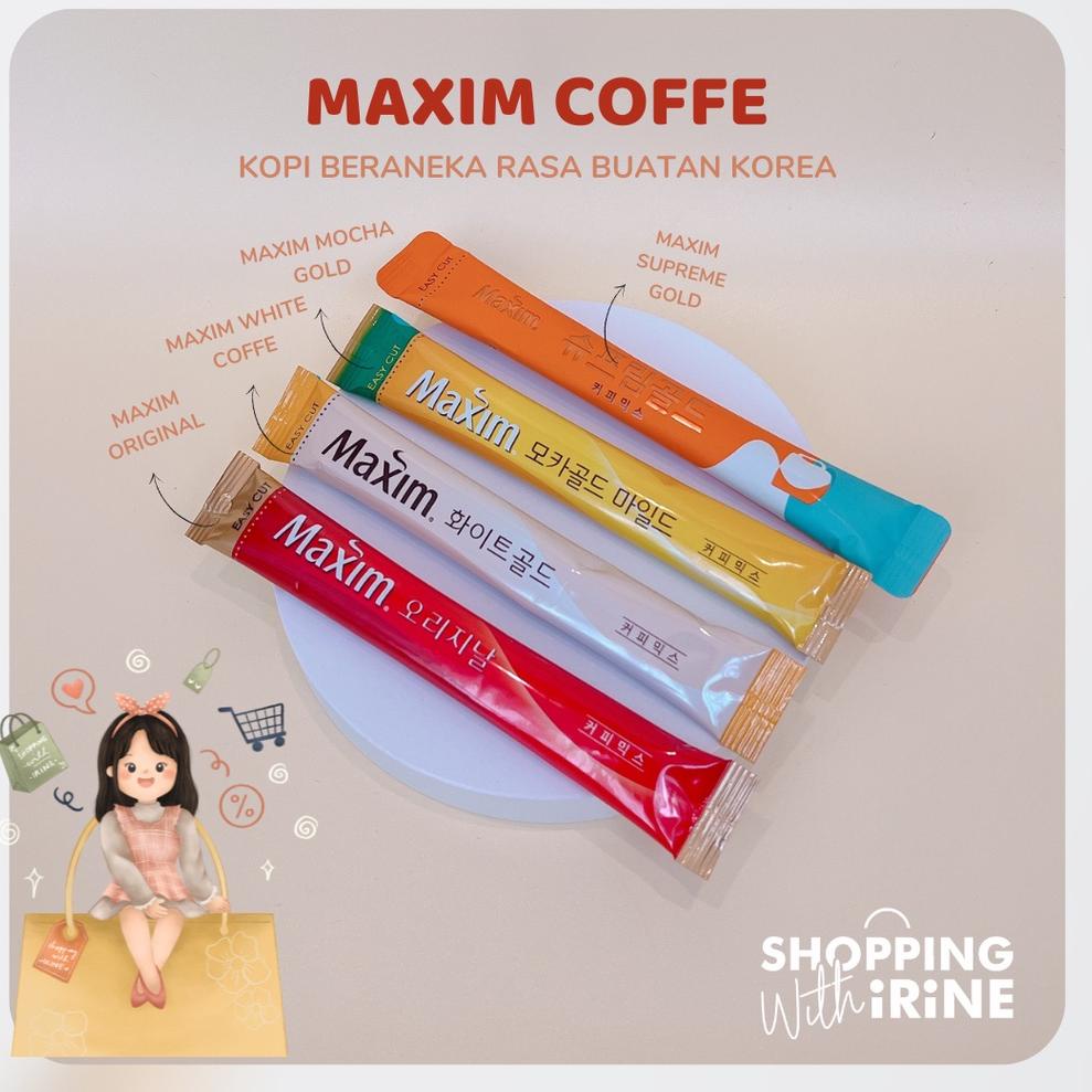 

↕ MAXIM COFFEE / KOPI INSTANT KOREA グ