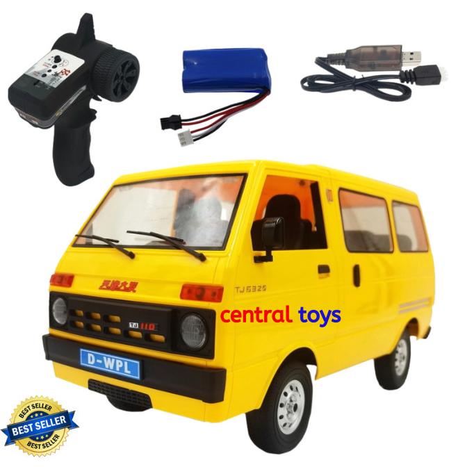 WPL D42 minibus HIJET 1980 full pro 2.4ghz mobil remote WPL D-42 wpl