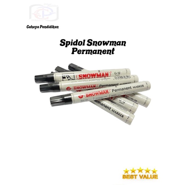 

Spidol Snowman Permanen Marker