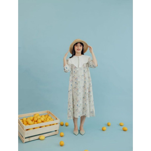 Jii gloria olive dress reguler