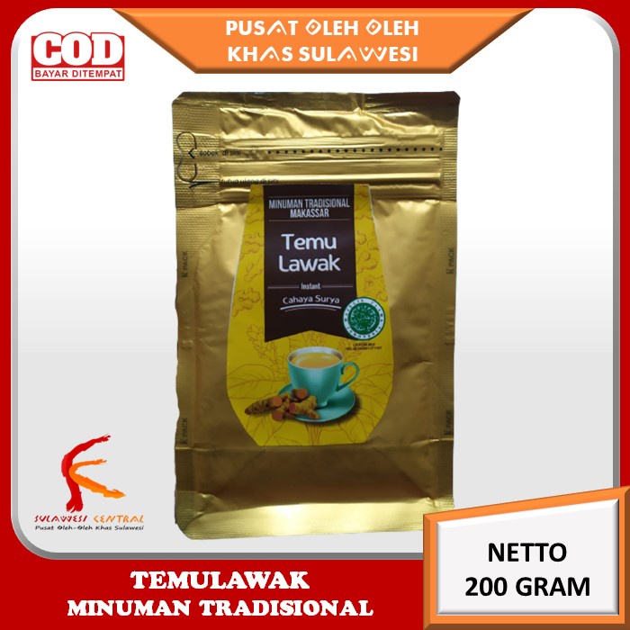 

Minuman Temulawak Tradisional Makassar Khas Sulawesi 200 gr