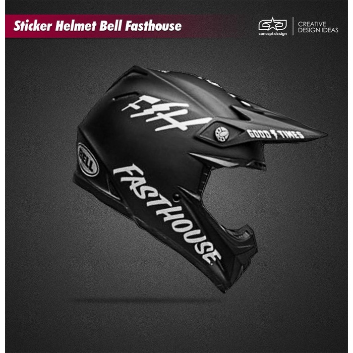 Sticker Helm Bell Set Fasthouse