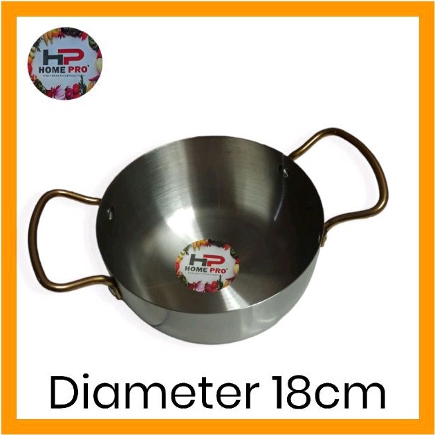 Panci Stainless Stell Home Pro 18cm