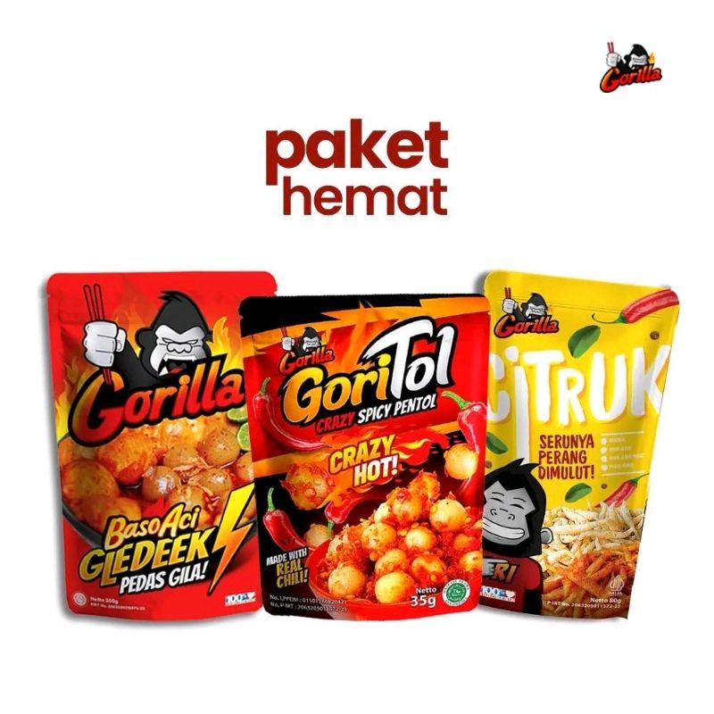 

Baso Aci Gledeek Gorilla Paket Hemat