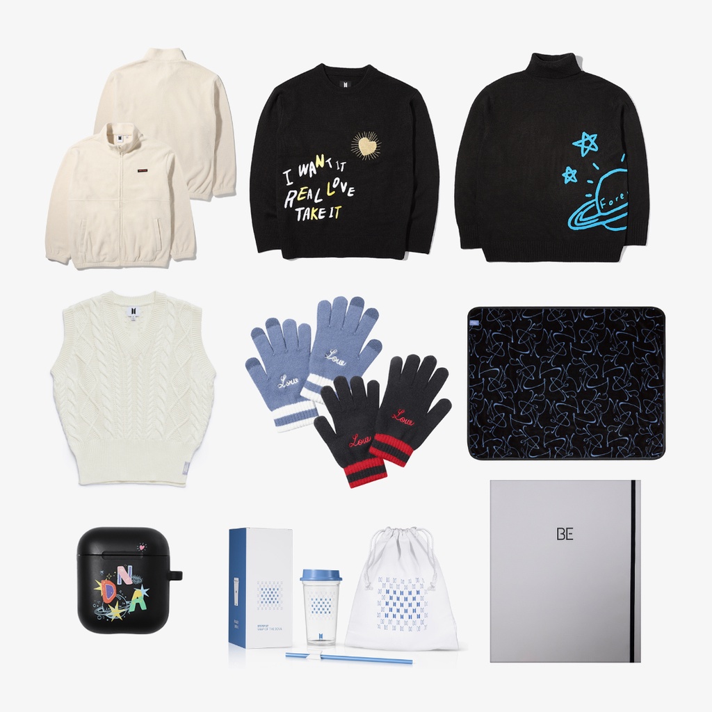 [READY] BTS: Black Friday (BF) Merch - Space of BTS Mic Drop Zip Up Sweatshirt/DNA Sweater/Turtlenec