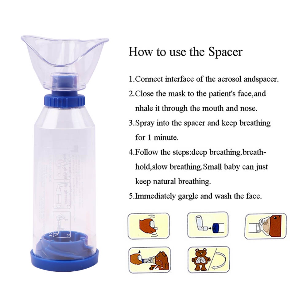 Spacer Chamber Model Genggam Untuk Anak &amp; Dewasa