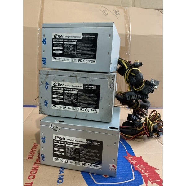 psu power supply enlight 330w pure 24pin power