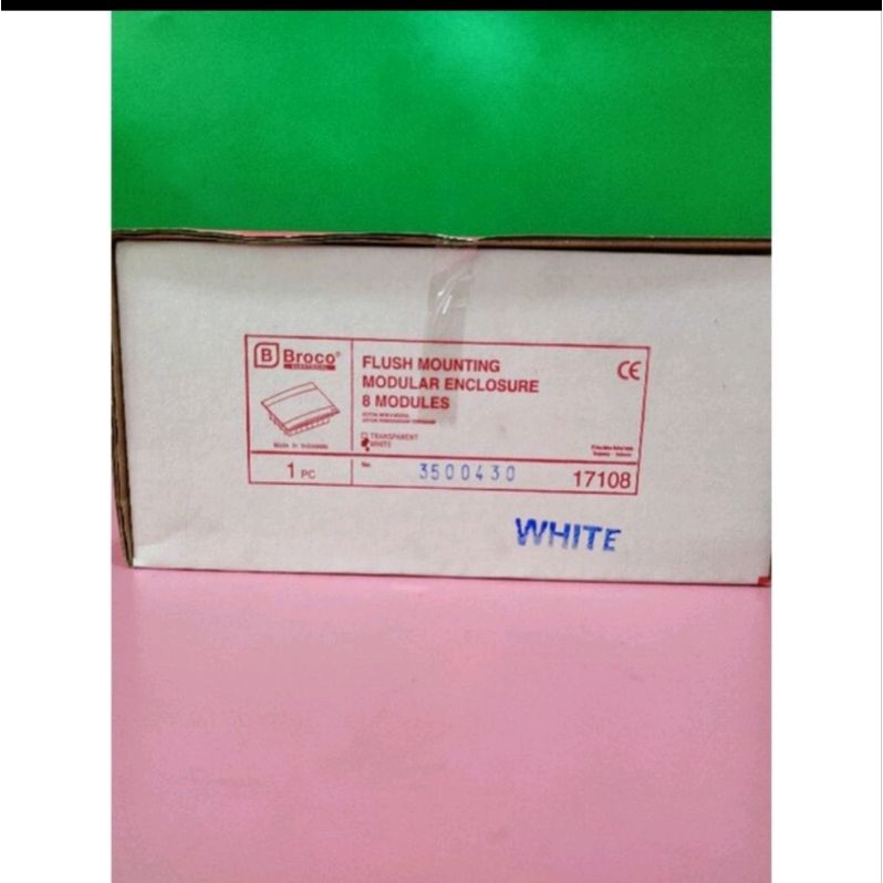 BOX MCB 8 GROUP PUTIH BROCO