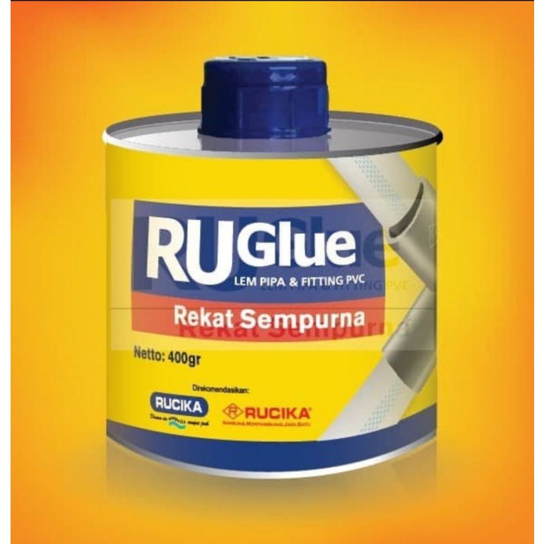 

Lem Pipa Rucika RuGlue 400gram / Lem Rucika / Lem Pipa / Lem Cair / Lem Bening / Lem PVC / Lem Fitting / Perekat Pipa / Perekat Fitting / Wavin / Maspion / Wastafel / Onda / Lem Isarplas / Lem Kran / Lem Paralon / Lem Fitting / Ru Glue / Lem air / Kran