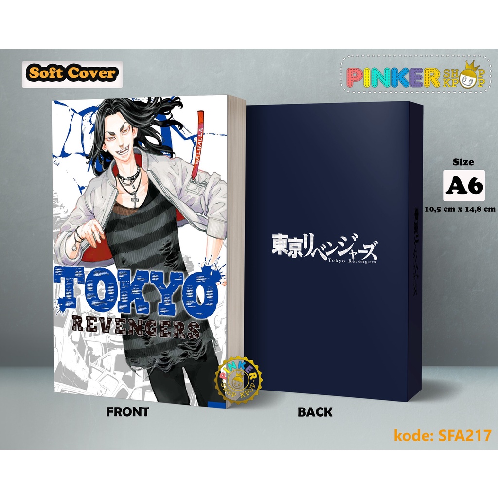 

(SFA217) Pocket Note Anime TOKYO REVENGERS Softcover