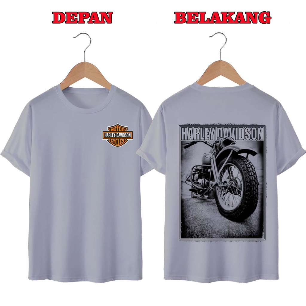 KAOS DISTRO UNISEX (PRIA DAN WANITA) TERBARU, KAOS JUMBO MOTOR HD