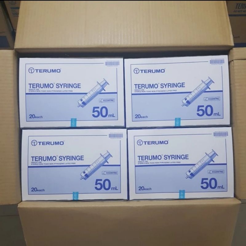 Spuit 50cc Lubang Samping Terumo Eccentric Syringe 50ml Terumo