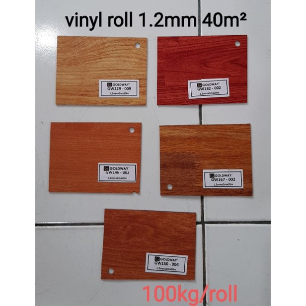 Lantai vinyl roll murah surabaya 1.2mm 40m²