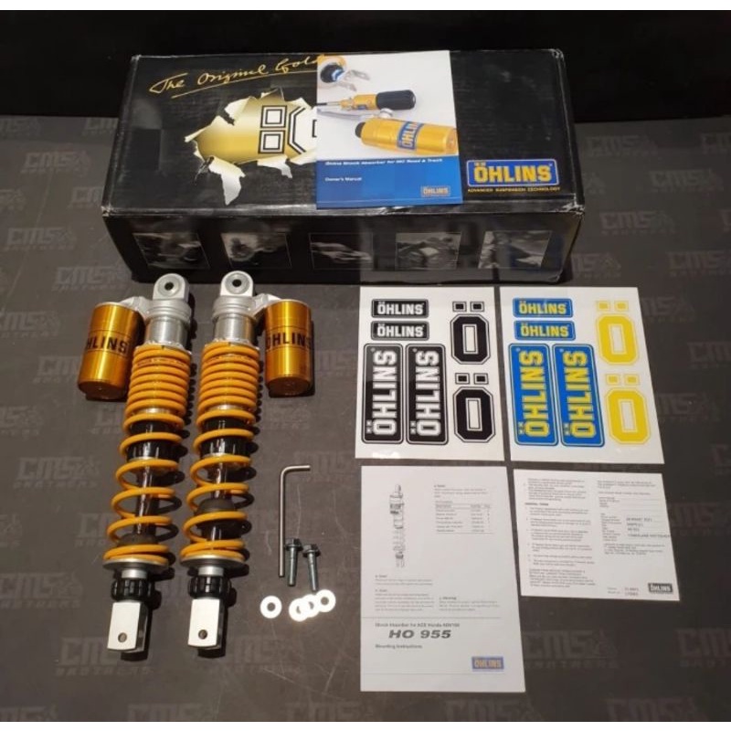 shok shock sok Shock Belakang TabungMerk Ohlins
Original
Resmi Garansi 3 Tahun
For Custom PCX 160
Ko