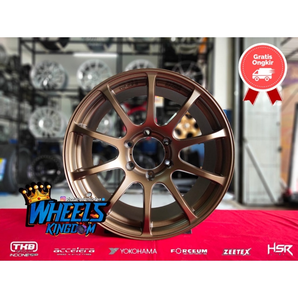 Velg Racing CE28 Mobil Ring 18 HSR HIROSHIMA - Pelek Off-road Mobil Fortuner Pajero Hilux Ford Range