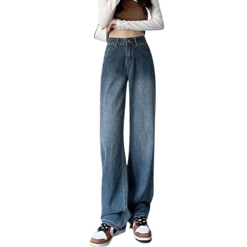 CELANA JEANS WANITA CELANA STRAIGHT JEANS KOREA