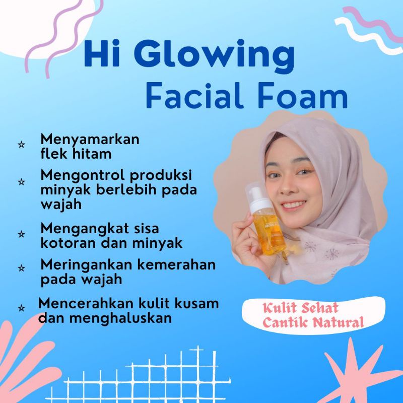 Image of Fabil Natural Nature Hi Glowing Facial Foam / Sabun Muka #3