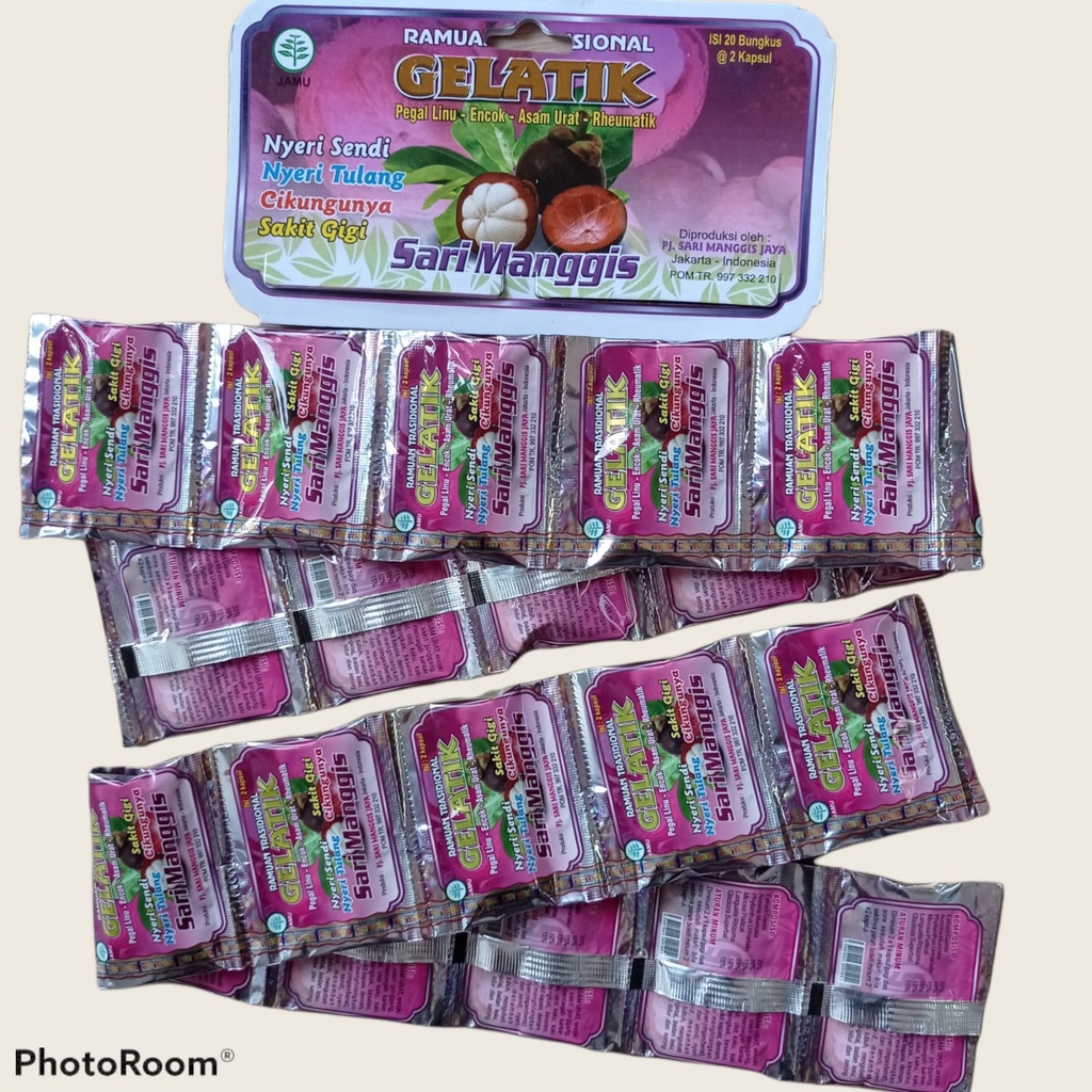 Kapsul Gelatik, HERBAL asam urat, Herbal kolesterol, Herbal Cod-GELATIK KAPSUL SARI KULIT MANGGIS, J
