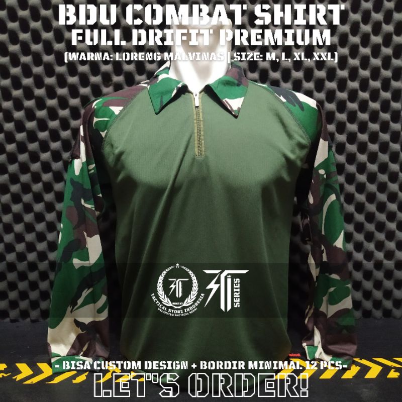 BDU FULL DRIFIT LORENG MALVINAS