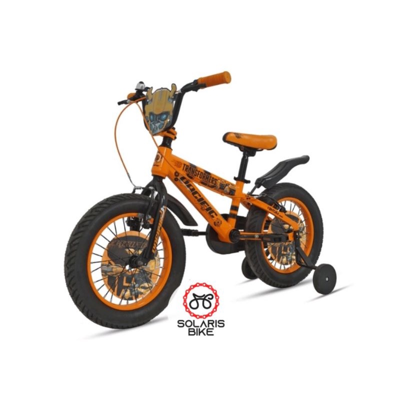 Sepeda Anak BMX 18 Inch Pacific Ventura Transformers Ban Jumbo 3.0