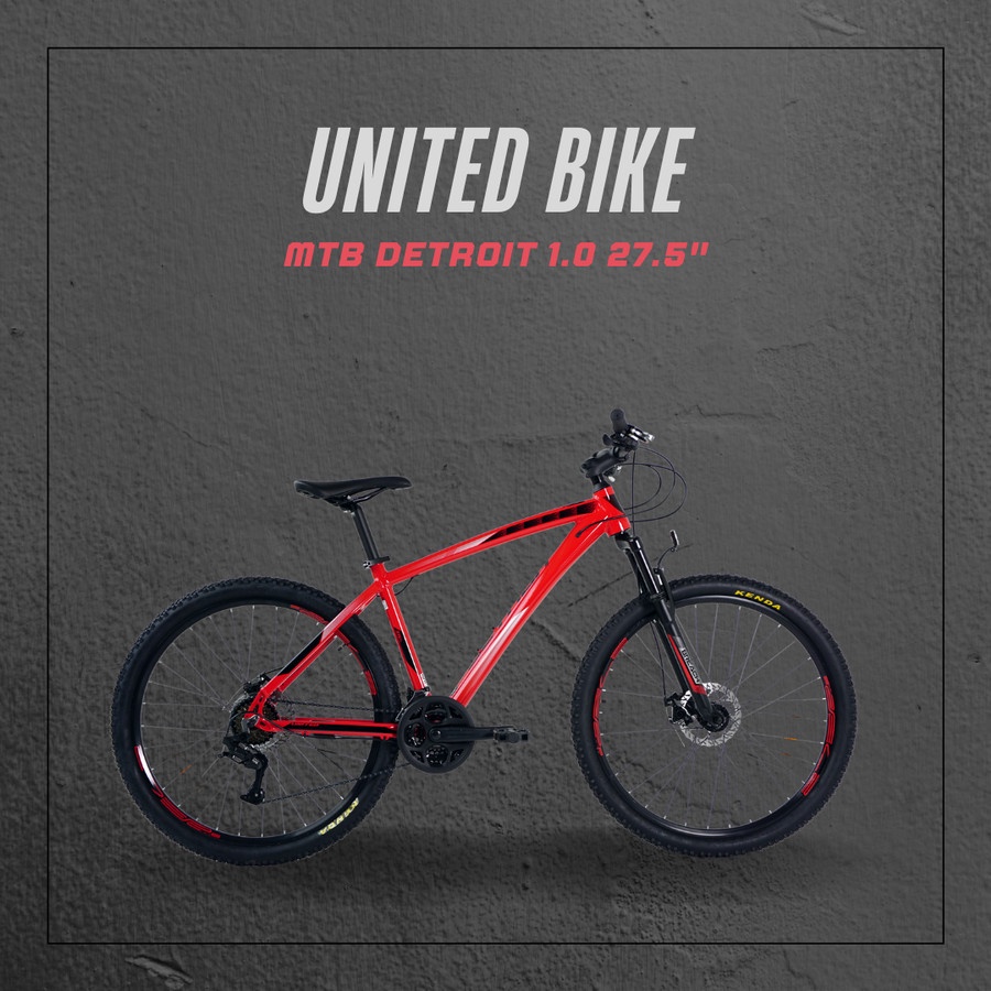 Sepeda Gunung United Detroit 1.00 (20) 27.5 inch