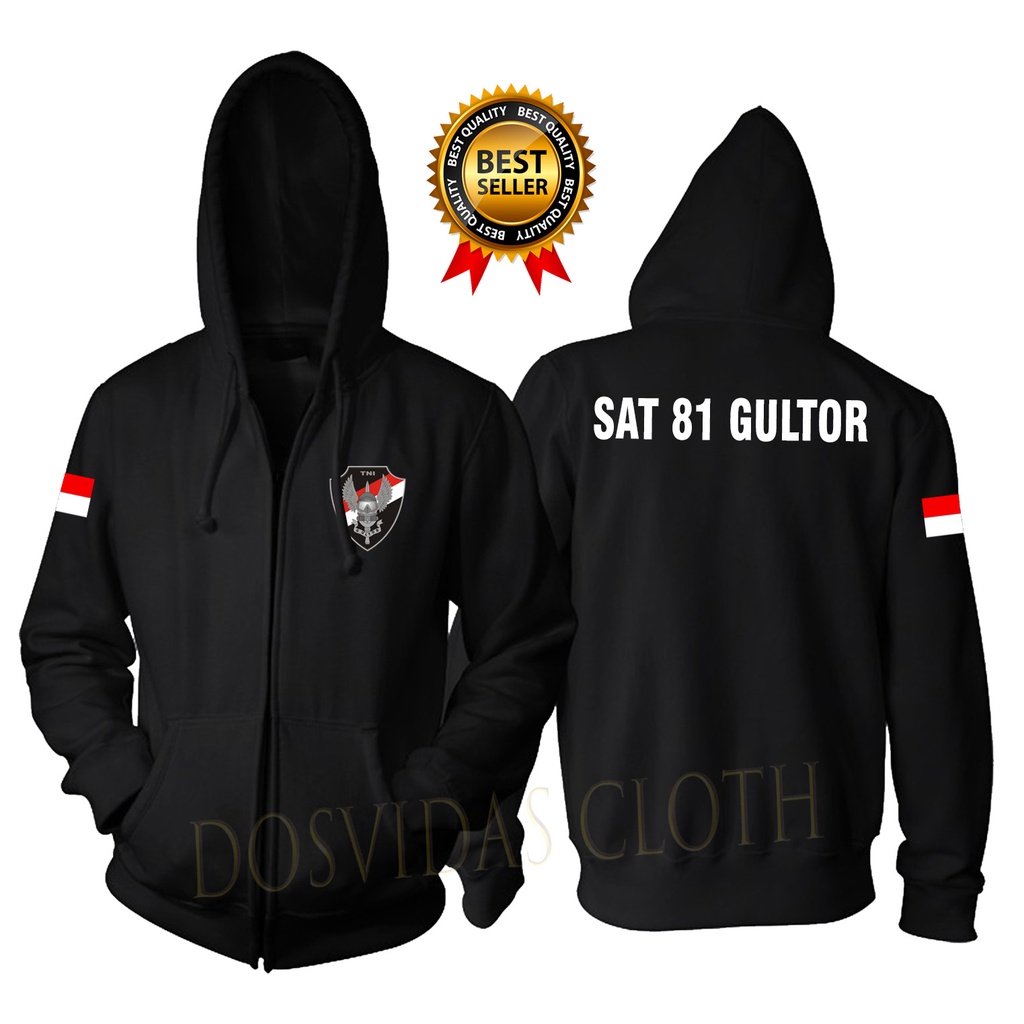 MURAH JAKET SWEATER HOODIE ZIPPER SAT GULTOR JAKET ZIPPER SAT 81 GULTOR TERBARU