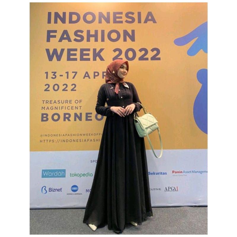 Moza Dress ✅ Nadheera Luxury ( READY STOK)