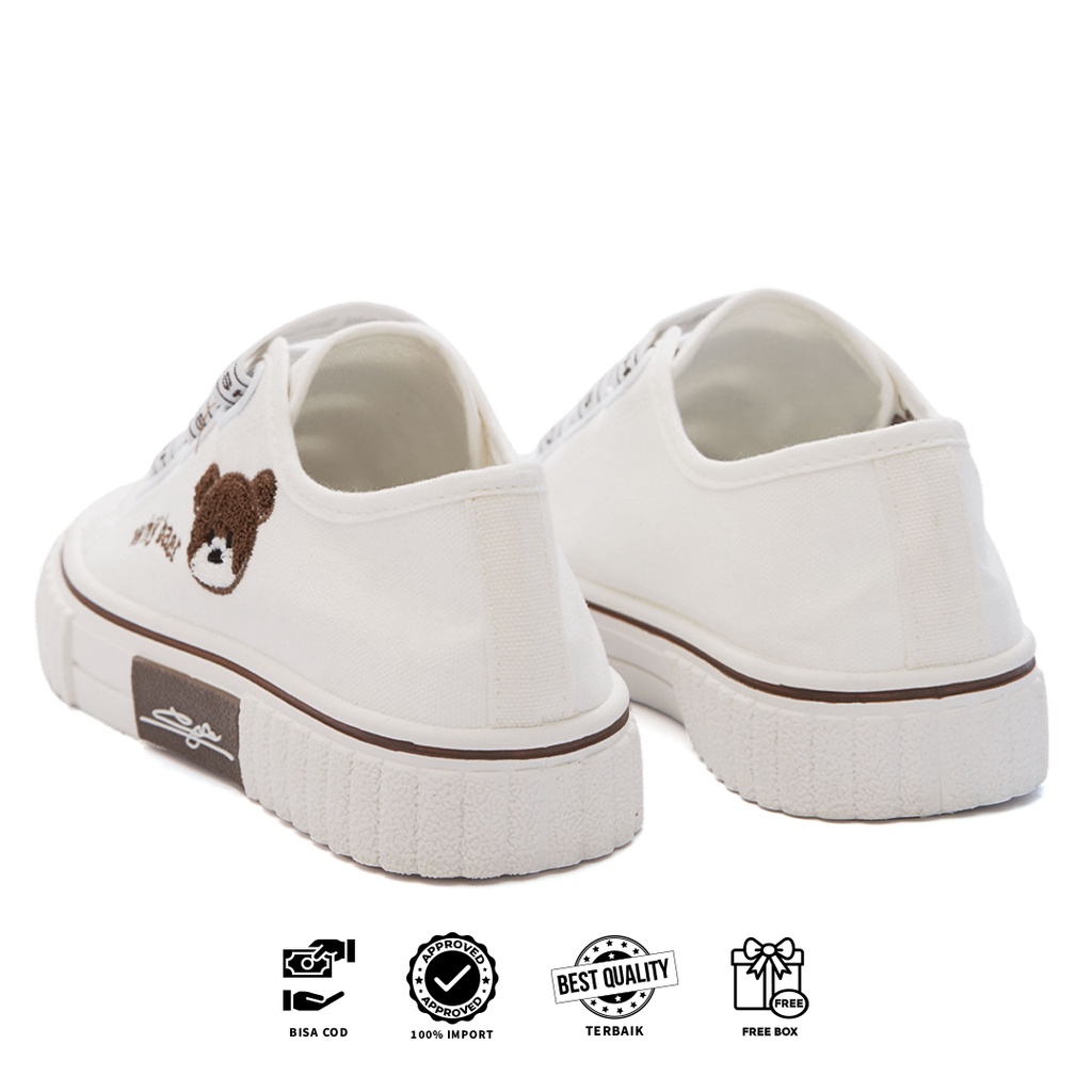 [Original Ber-Hologram] SNEAKYSHOES SENA SEPATU SNEAKERS WANITA FASHION KOREA IMPORT PREMIUM -  882