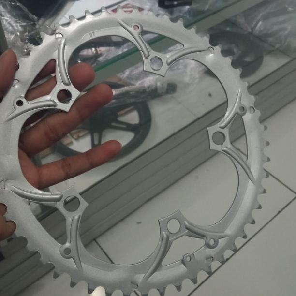 Chainring Avand 39t 42t 52t 53t BCD 130 - Silver, 42