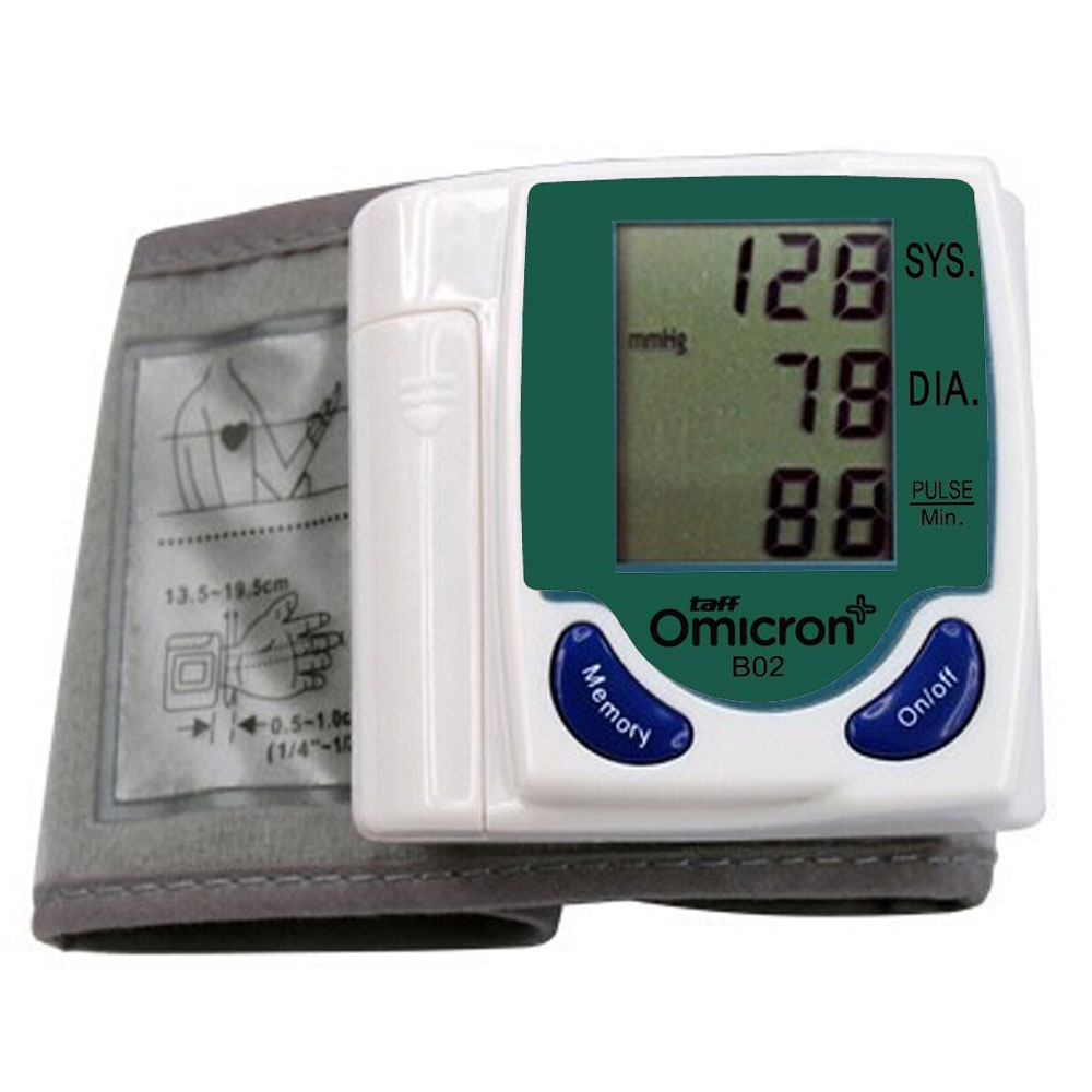 TaffOmicron Pengukur Tekanan Darah Electronic Sphygmomanometer - White - OMHRG7WH