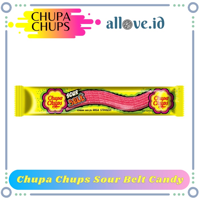 

Chupa Chups Sour Belt Candy 8 Gr