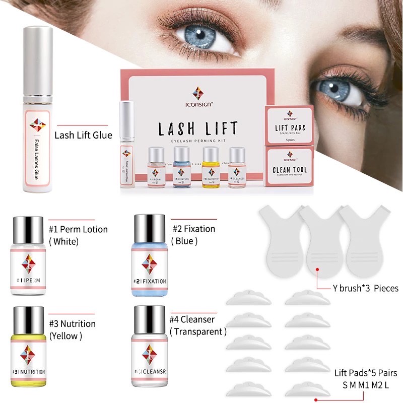 ICONSIGN Lash Lift Kit Keriting Pelentik Bulumata PERMING Lashlift Eyelash Bulu Mata Eyelashes Extension