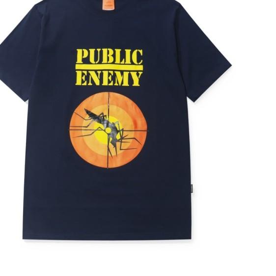 Kamengski - Public Enemy Tee - Navy, M