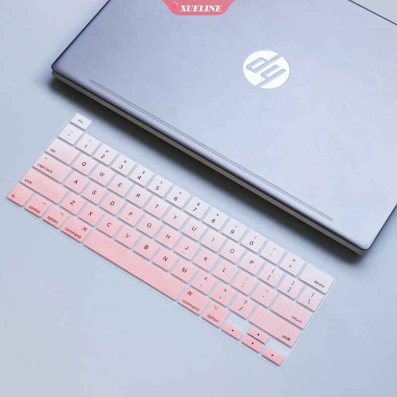 Film keyboard Bahan Silikon Tahan Air Tahan Banting Tahan Debu Untuk Apple Macbook Pro 2020 13 inch A2251 A2289 A2338