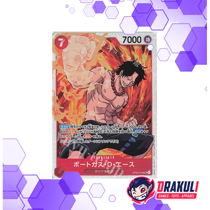 One Piece Card Game - Portgas D. Ace OP02-013 SR