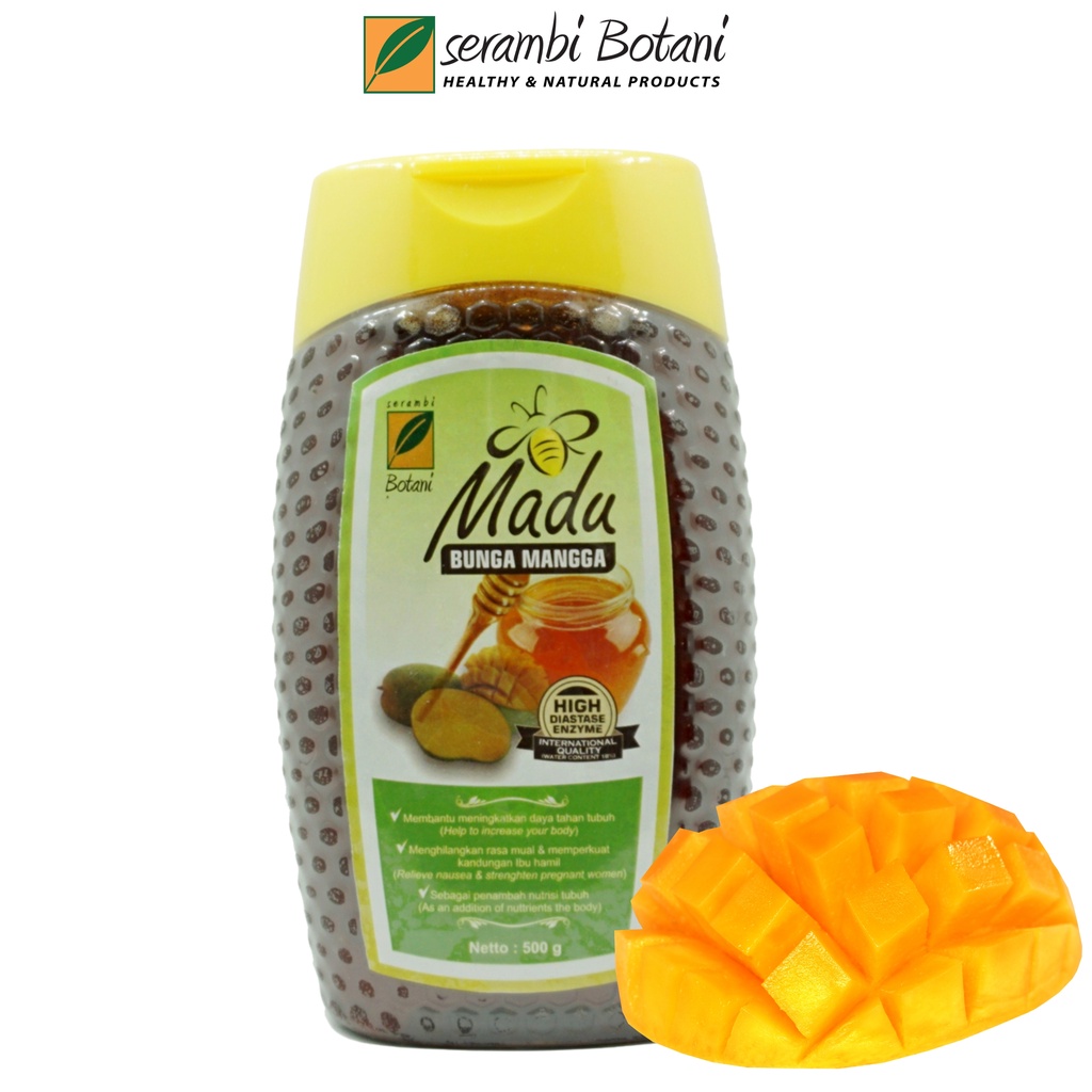 

Madu Asli Murni Mangga 500gr Serambi Botani Standar Internasional