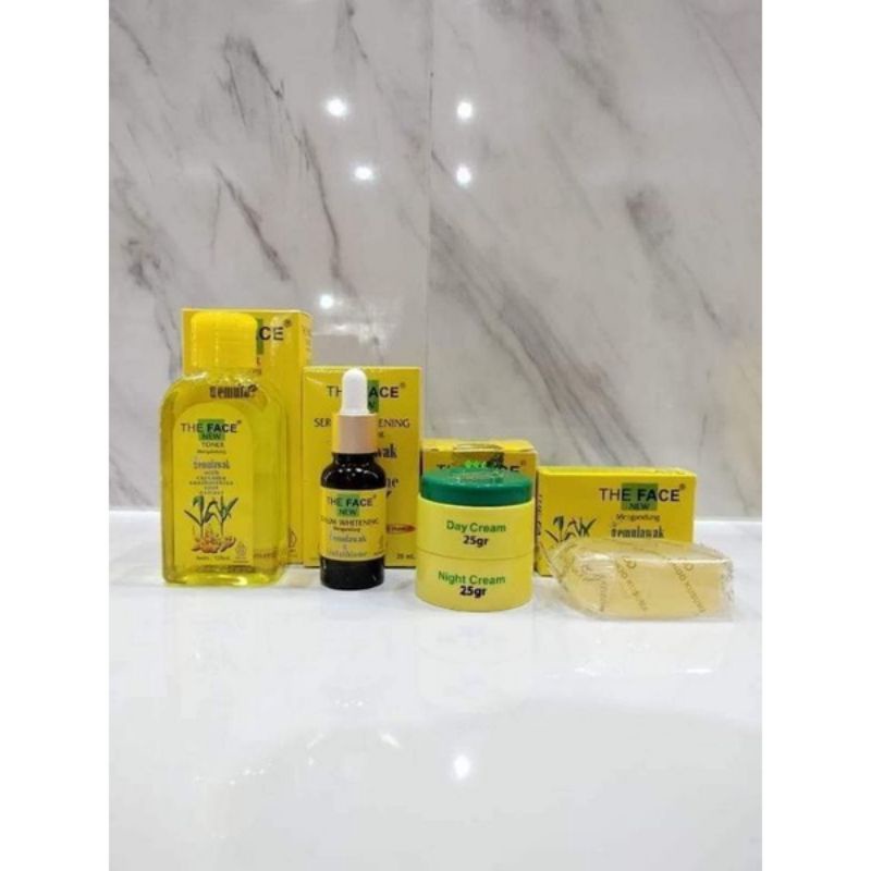 ECER SATUAN THE FACE TEMULAWAK ORIGINAL BPOM PT CRESSINDO