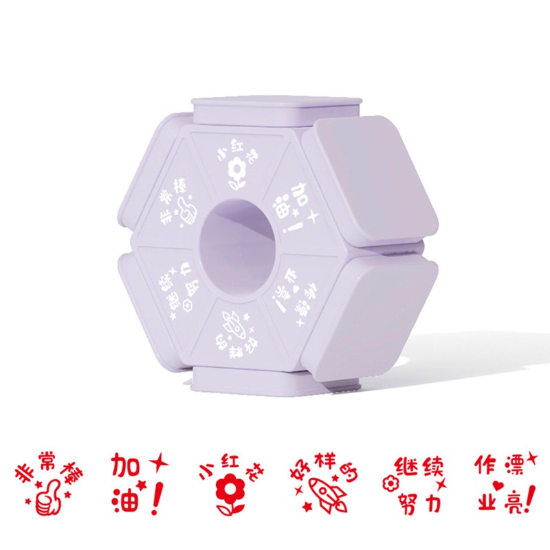 Mary Teacher Stamp DIY Craft Aksesoris Perlengkapan Kelas Preschool Graffiti Seal Props