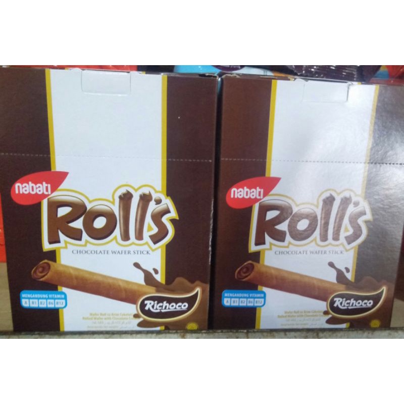 

Nabati Rolls Coklat/keju