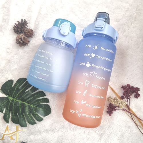 Botol Minum 1300ML Korea VIRAL Botol Gemoy||Botol Minum 2 Liter Botol Minum Viral Botol Pelangi Boto