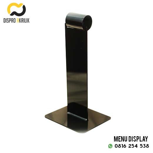 Akrilik display menu makanan / Acrylic Table Tent Holder