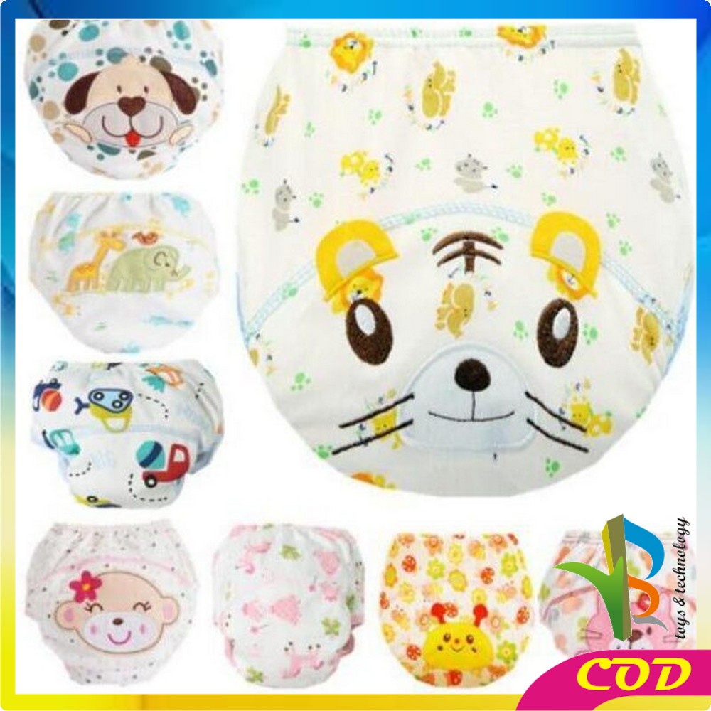 RB-P79 Popok Kain Bayi Cuci Ulang Cloth Diaper Klodi Popok Bayi / Clodi Celana Training Pants Anak