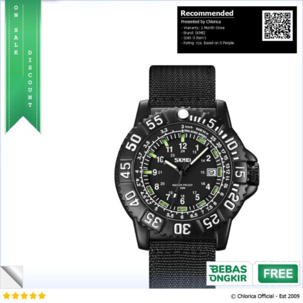 Jual SKMEI Jam Tangan Analog Pria - 9281 - Hitam SKMEI Limited