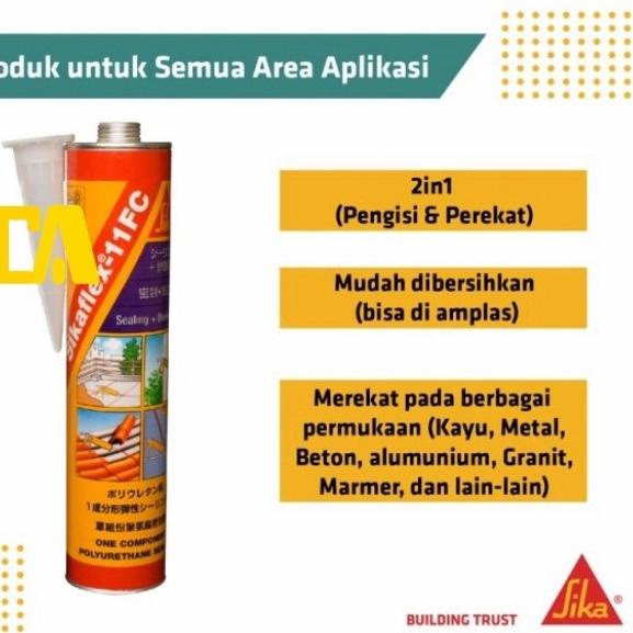 

SIKAFLEX 11 FC / SIKA FLEX 11FC GREY TABUNG 300ML