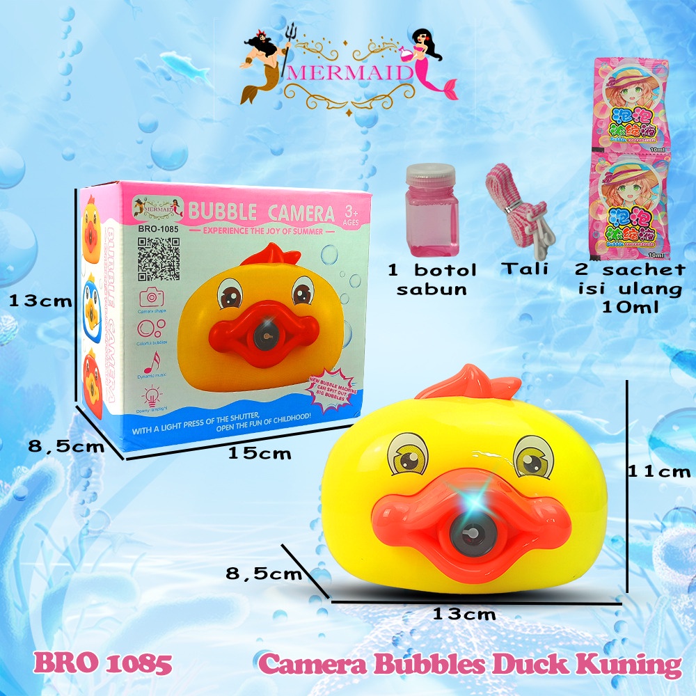 PROMO BRO1085  BRO1276 BBR1069 BRO1316 Bubble Gun Camera Kamera Gelembung Busa Sabun MERMAID