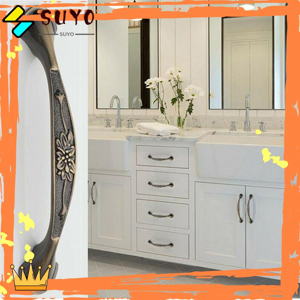 Suyo 2PCS Gagang Pintu / Laci / Lemari Gaya Antik