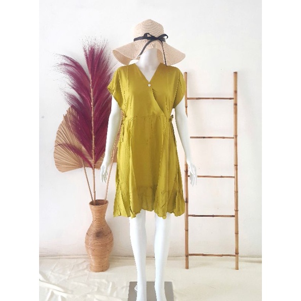 Daster Kimono Pendek ( Busui ) Polos