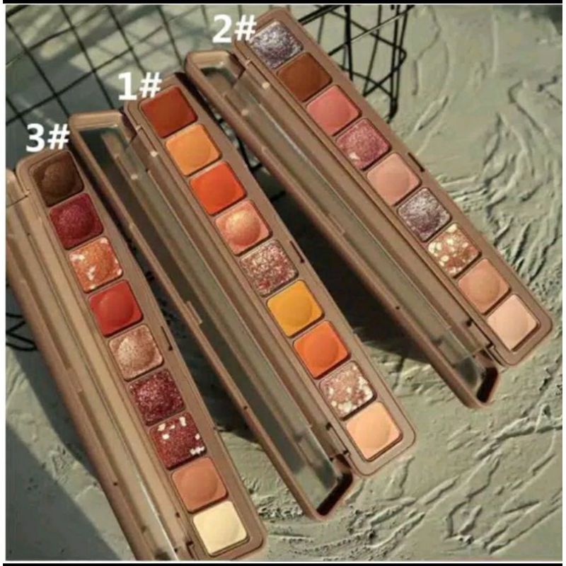 [9warna] Lameila Korean Eyeshadow Palette 9 Warna Matte Original Bagus Tahan Air waterproof anti air