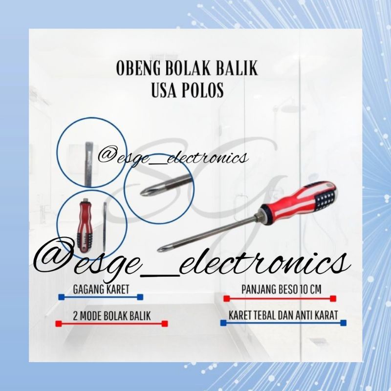 OBENG MINUS PLUS OBENG BOLAK BALIK OBENG OBENG AMERIKA 2IN1 OBENG + - SCREWDRIVER +- USA MATA GAGANG KARET OBENG MURAH OBENG DUA FUNGSI OBENG PLUS MINUS MIN PLUS OBENG PLASTIK OBENG CABUT OBENG AMERIKA BENDERA AMERICA OBENG BAGUS OBENG CANTIK