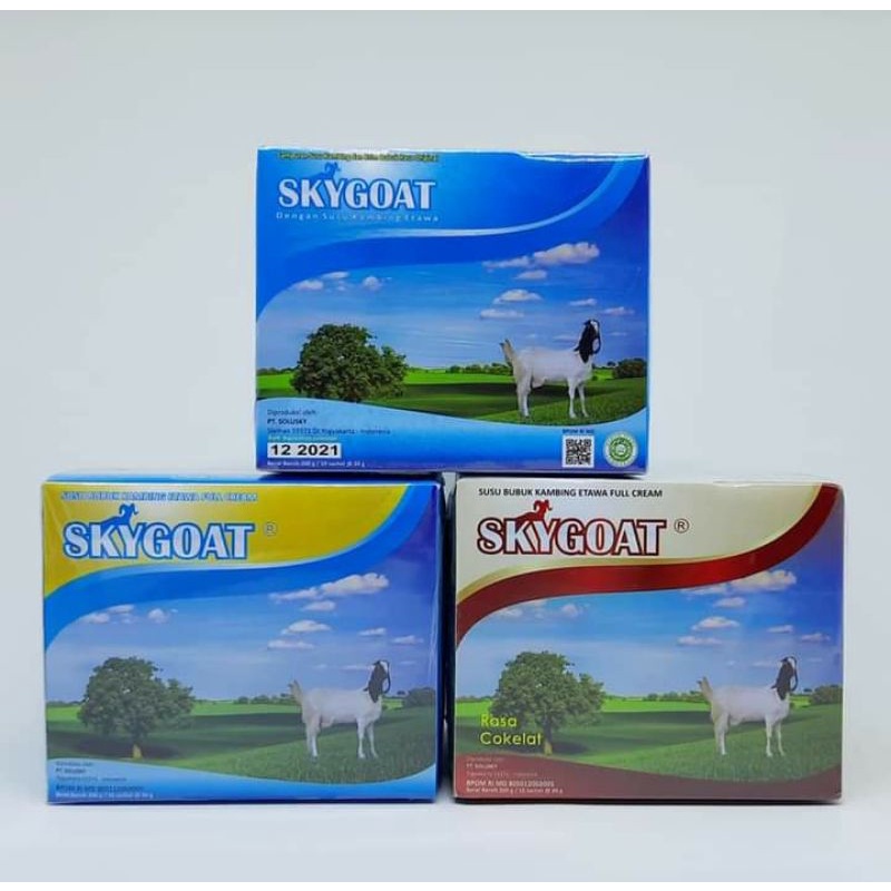 

(TERLARIS) Susu Bubuk Kambing Etawa Skygoat ORIGINAL Milk Plus Propolis Sukam sukamb susu kambing bayi susu bayi anak dewasa lansia obat rematik jantung nyeri tulang diabetes Susu Penggemuk Badan Peninggi Badan